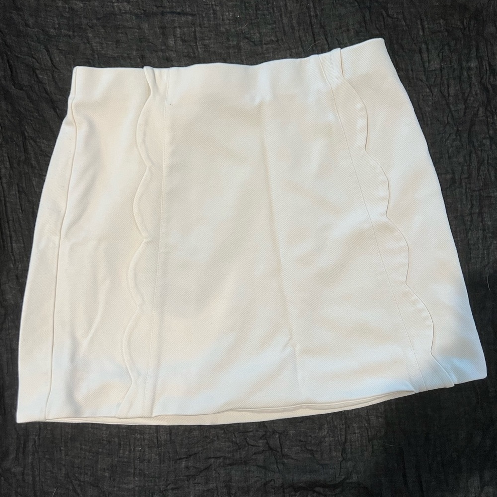 Topshop White Skirt